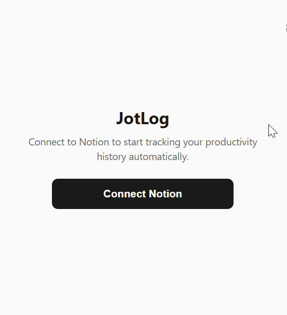 Sign in with Notion